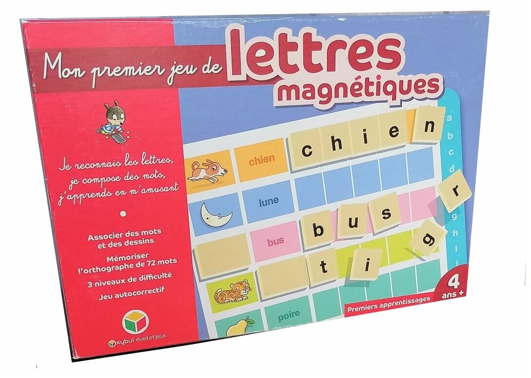 Mon premier jeu de lettres magnétiques