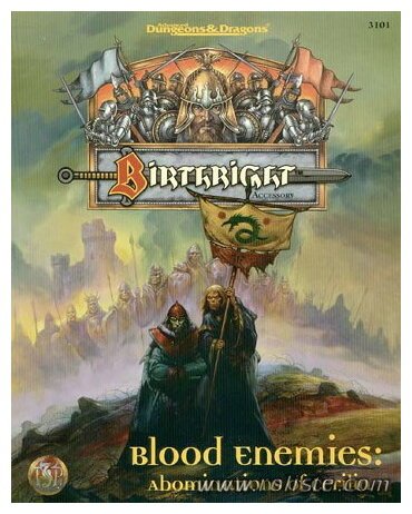 AD&D - Birthright - Blood Enemies - Abominations of Cerilia