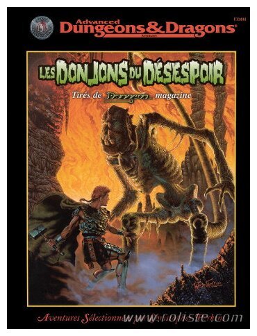 AD&D2 - Les Donjons du Désespoir
