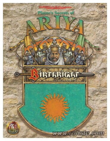 AD&D - Birthright - Player's Secrets of Ariya