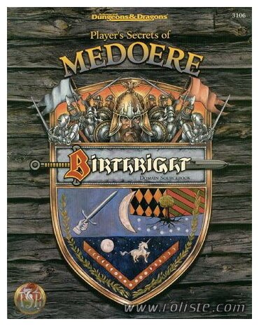 AD&D - Birthright - Player's Secrets of Medoere