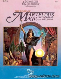 Dungeons and Dragons - AC4 - The Book of Marvelous Magic