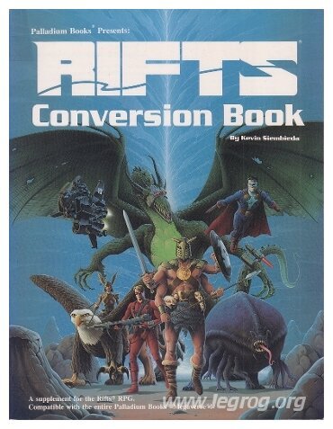 Rifts - Conversion Book - Première Edition