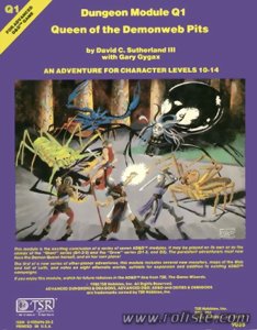 AD&D - Greyhawk - Q1 - Queen of the Demonweb Pits
