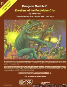 AD&D - Greyhawk - I1 - Dwellers of the Forbidden City