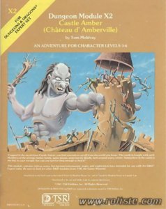 Dungeons and Dragons - X2 - Castle Amber (Château d'Amberville)