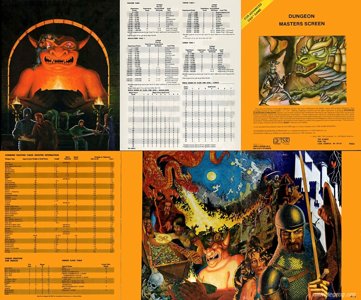 AD&D - Dungeon Masters Screen