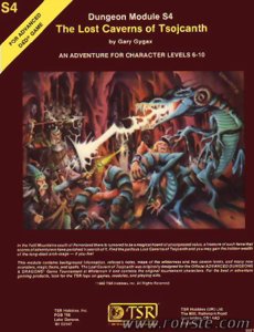 AD&D - Greyhawk - S4 - The Lost Caverns of Tsojcanth
