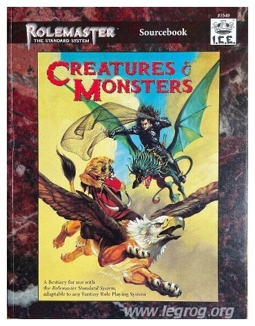 Rolemaster - Creatures & Monsters