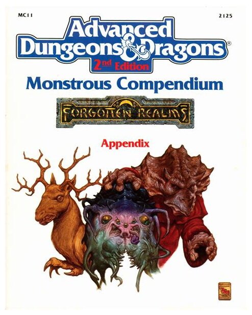 AD&D2 - Monstrous Compendium - Forgotten Realms - Appendix