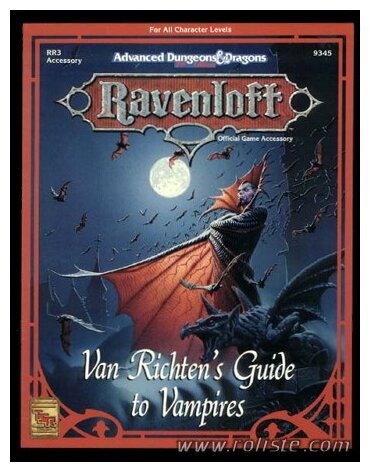 AD&D - Ravenloft - Van Richten's Guide to Vampires - RR3