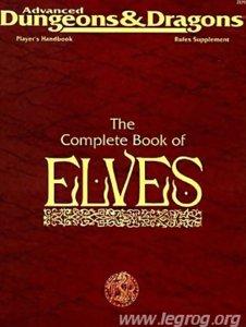 AD&D - The Complete Book of Elves