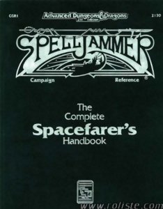 AD&D - SpellJammer - The Complete Spacefarer's Handbook - Advanced Dungeons & Dragons - CGR1