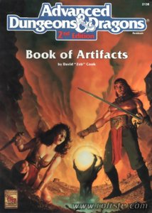 AD&D - Règles Avancées Officielles de Donjons et Dragons - Book of Artifacts