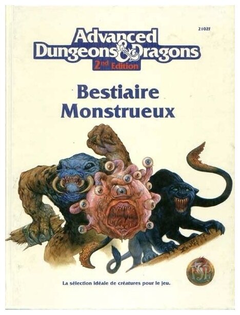 AD&D2 - Bestiaire Monstrueux