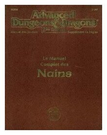 AD&D2 - Le Manuel Complet des Nains