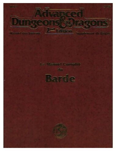 AD&D2 - Le Manuel Complet du Barde