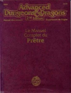 AD&D2 - Le Manuel Complet du Prêtre