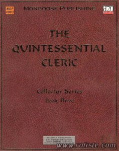 d20 System - The Quintessential Cleric