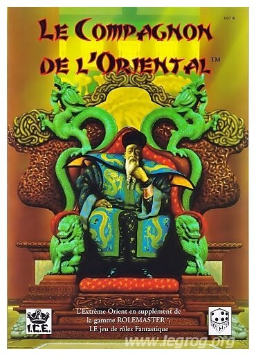 Rolemaster - Le Compagnon de l'Oriental