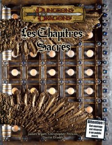 D&D3 - Les Chapitres Sacrés