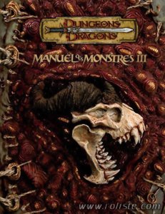 D&D3 - Dungeons and Dragons Troisième Edition - Manuel des Monstres III