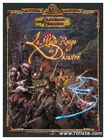 D&D3 - Dungeons and Dragons Troisième Edition - La Main Rouge du Désastre