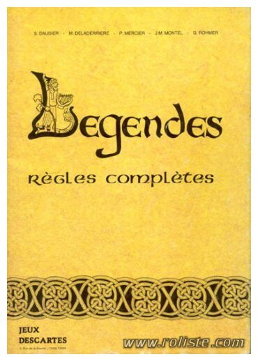 Légendes - Règles Complètes