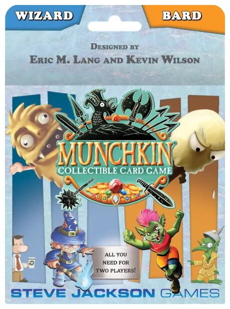Munchkin Collectible Card Game - Wizard & Bard Starter Set