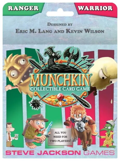 Munchkin Collectible Card Game - Ranger & Warrior Starter Set