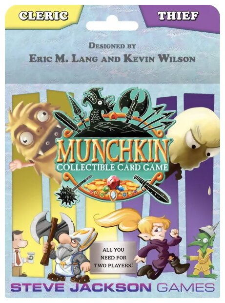 Munchkin Collectible Card Game - Cleric & Thief Starter Set
