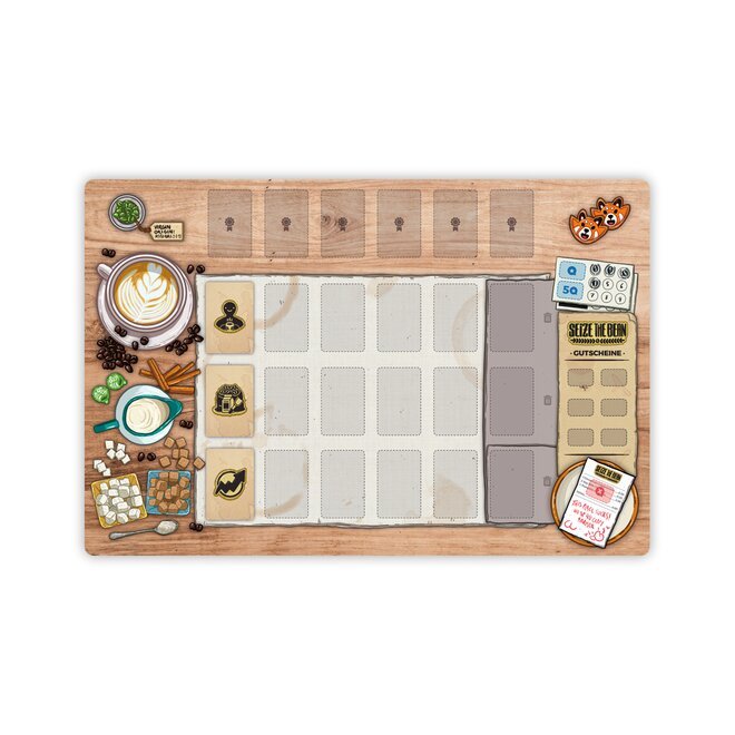 Seize the bean - Playmat - "Woodtisch" Edition