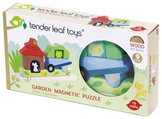 Puzzle - Garden Magnetic Puzzle - 9 pièces