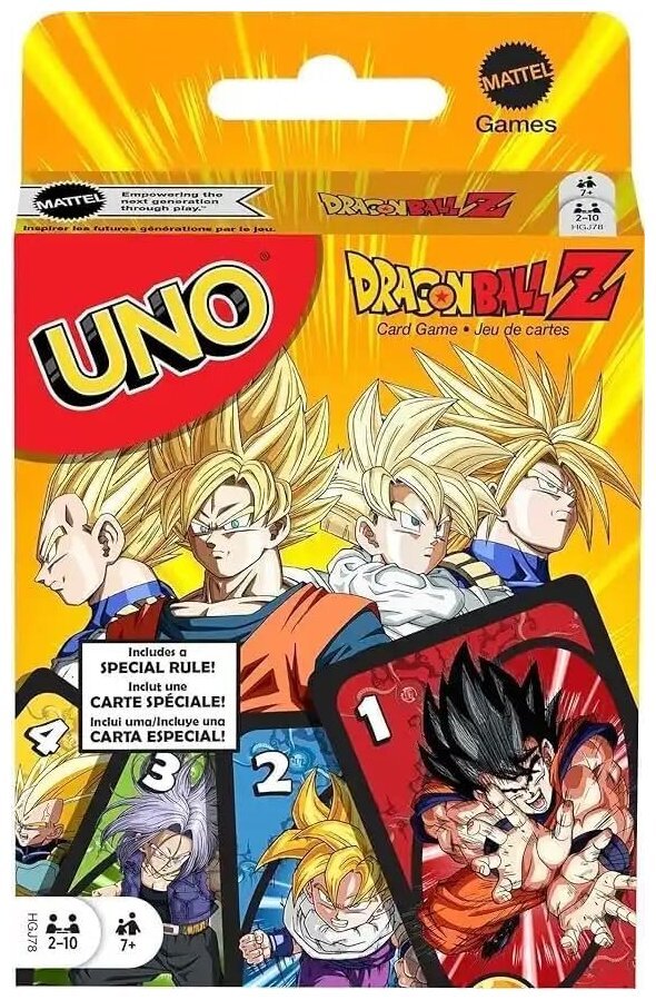 Uno Dragon Ball Z