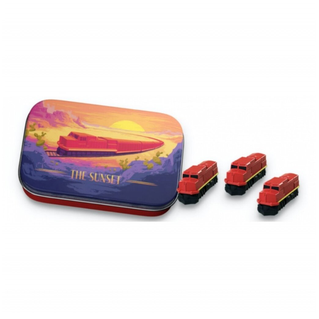 Sunset Deluxe Board Game Train Set