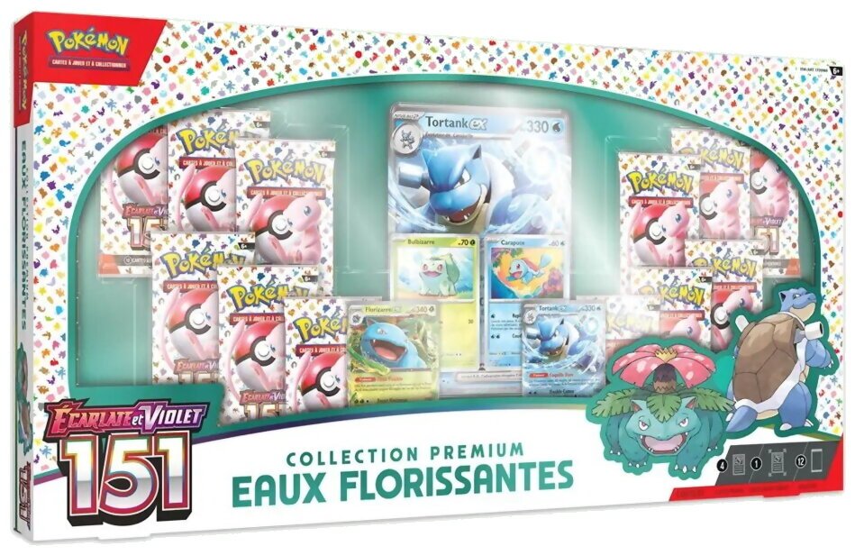Pokémon JCC - Collection Premium - 151 Eaux Florissantes - 151