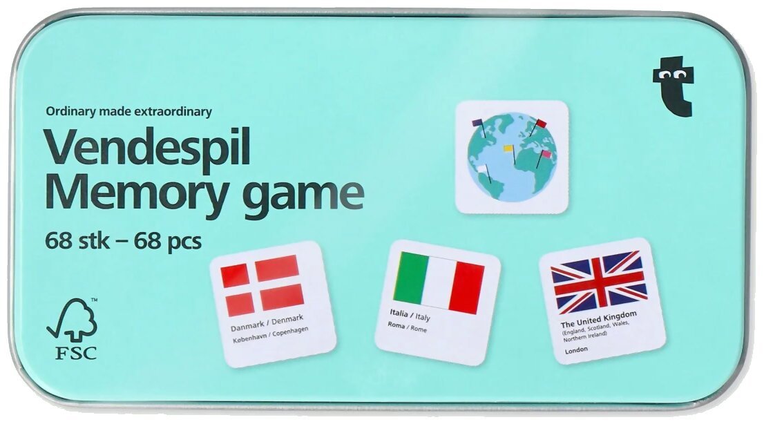 Vendespil Memory game