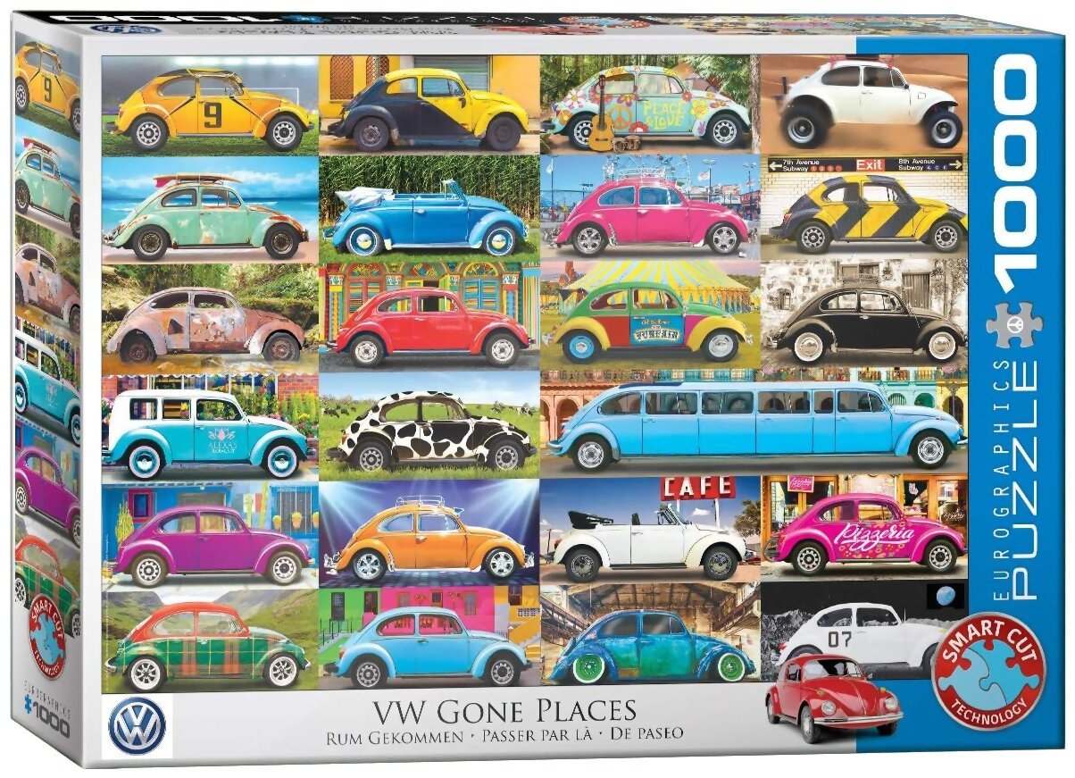 Puzzle - VW Gone Places - 1000 Pièces