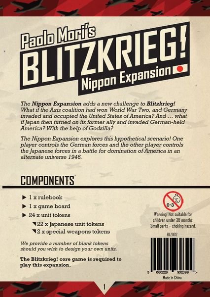 Blitzkrieg! - Nippon Expansion