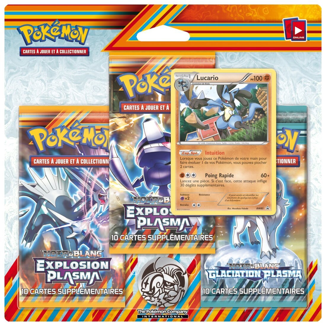Pokémon JCC - Pack De 3 Boosters - Genesect - Explosion Plasma
