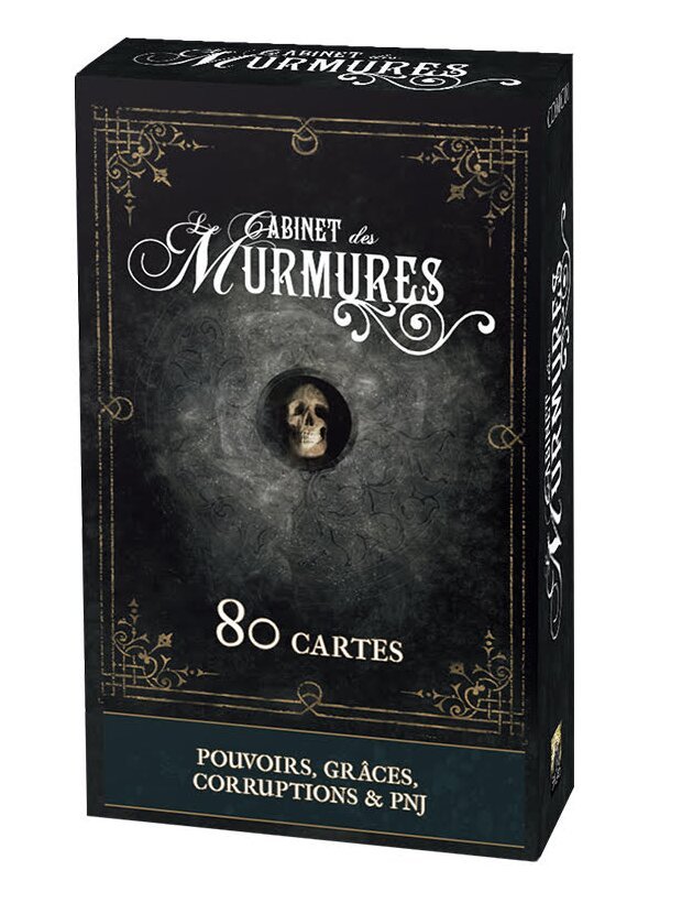Le Cabinet Des Murmures - 80 cartes - Pouvoirs, grâces, corruption & PNJ