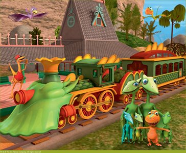puzzle dino train