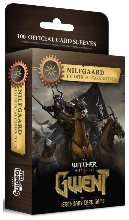 Gwent - 100 Card Sleeves - Nilfgaard - The Legendary Card Game