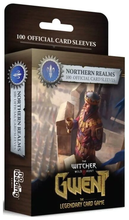 Gwent - 100 Card Sleeves - Northern Realms - The Legendary Card Game