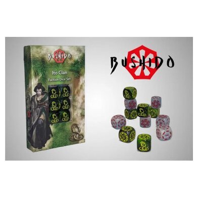 Bushido - Dés de Faction Clan Ito