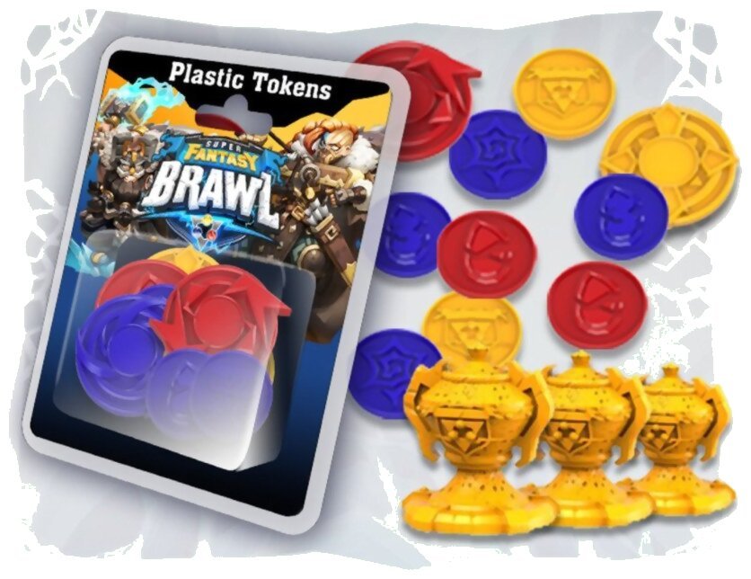 Super Fantasy Brawl - Plastic Tokens