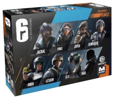 6 Siege - High Impact Year 2 - The Board Game