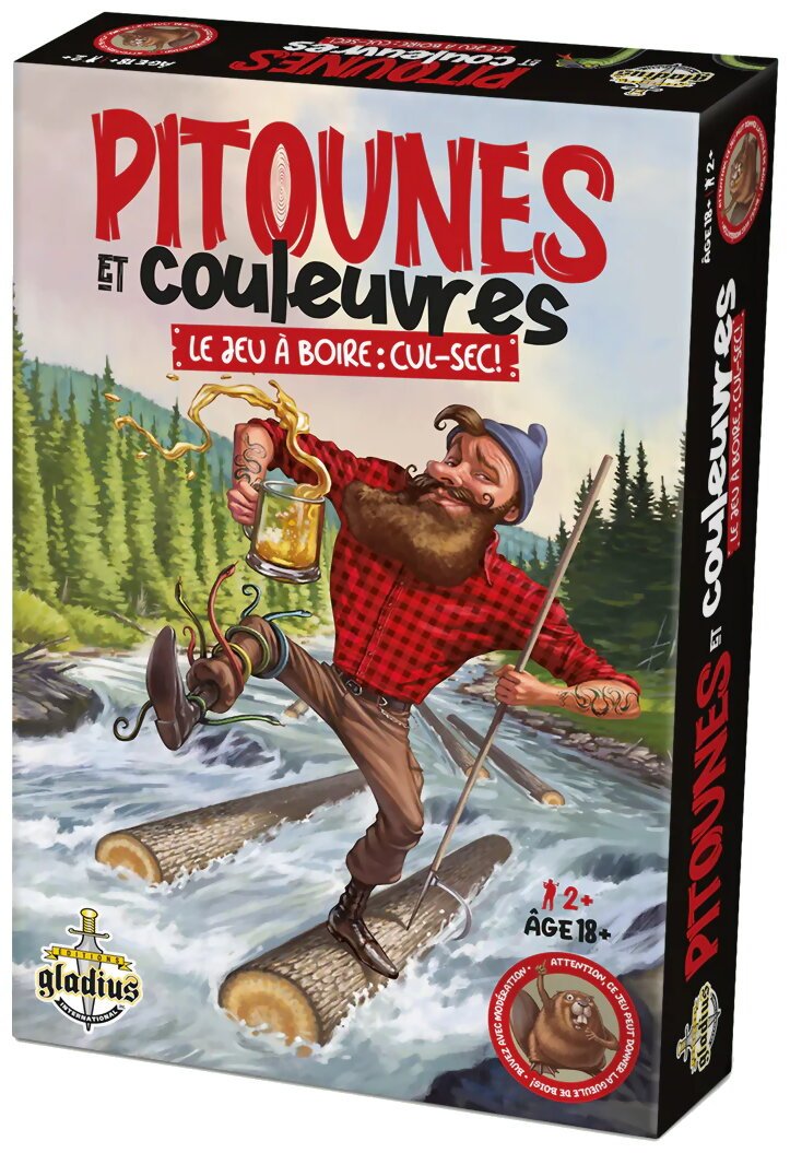 Pitounes Et Couleuvres - Le Jeu à Boire : Cul-Sec !