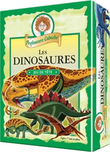 Professeure Caboche - Les Dinosaures - Jeu de tête