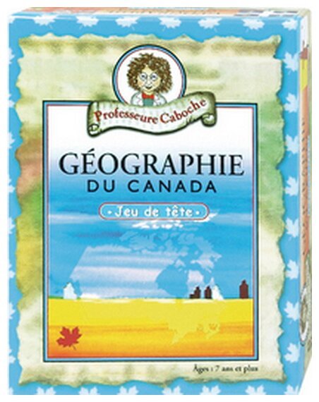 Professeure Caboche - Géographie du Canada - Jeu de tête